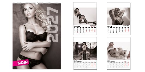 Noir pigekalender